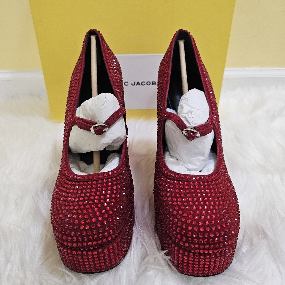 👠MARC JACOBS THE KIKI PLATFORM MARY JANE, THE WIZARD OF OZ - Picture 3 of 17